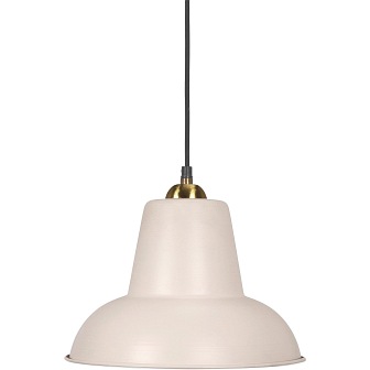 Lampa industrialna Scottsville pudrowy róż 30cm